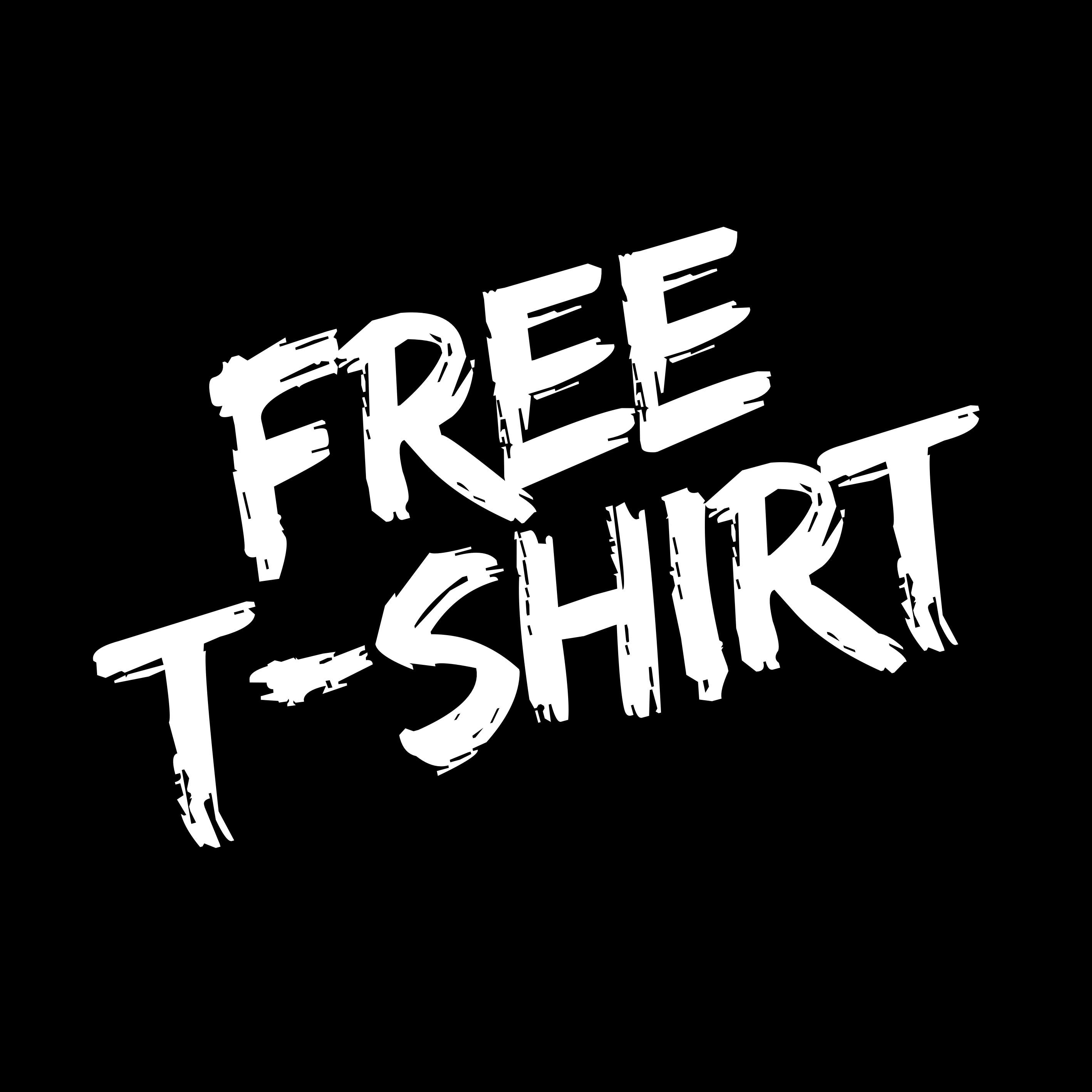 FREE T-SHIRT WITH ANY ORDER