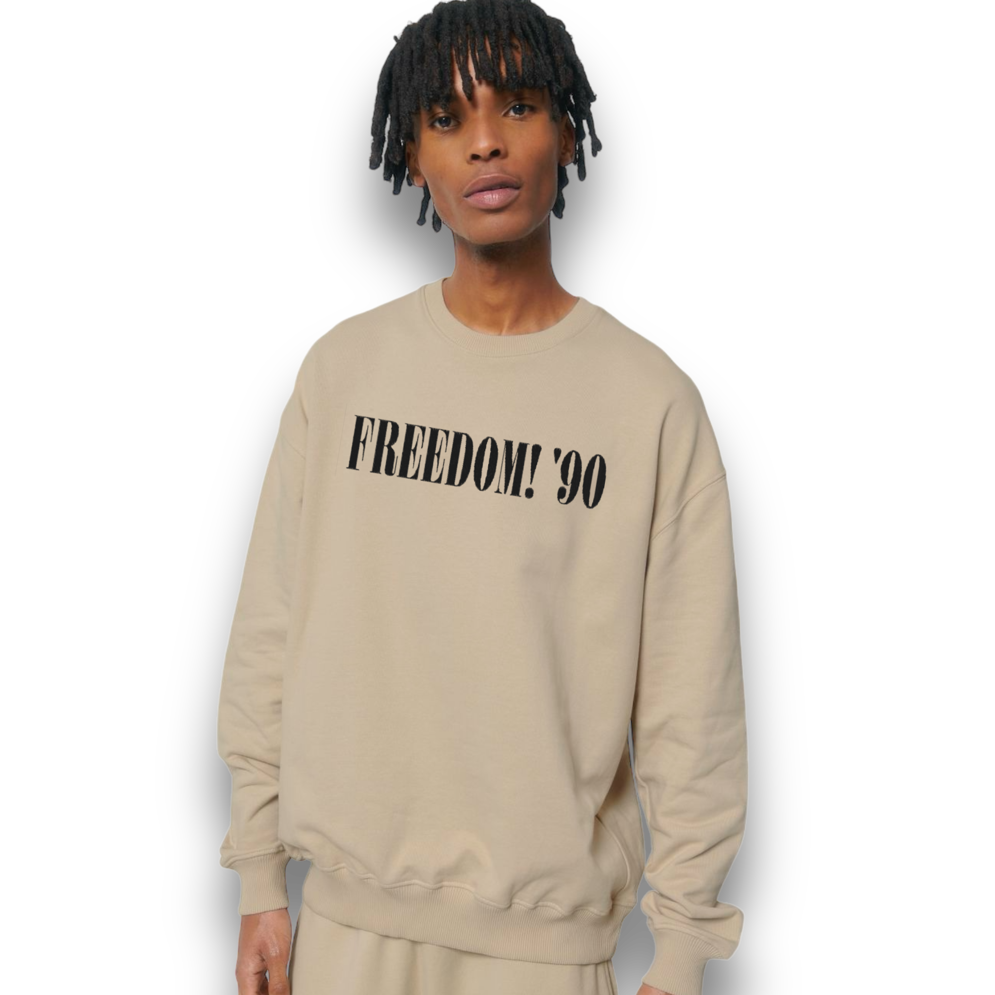 'SEÑOR. SUDADERA UNISEX DE ALGODÓN ORGÁNICO CON BORDADO "BLUE SKY"