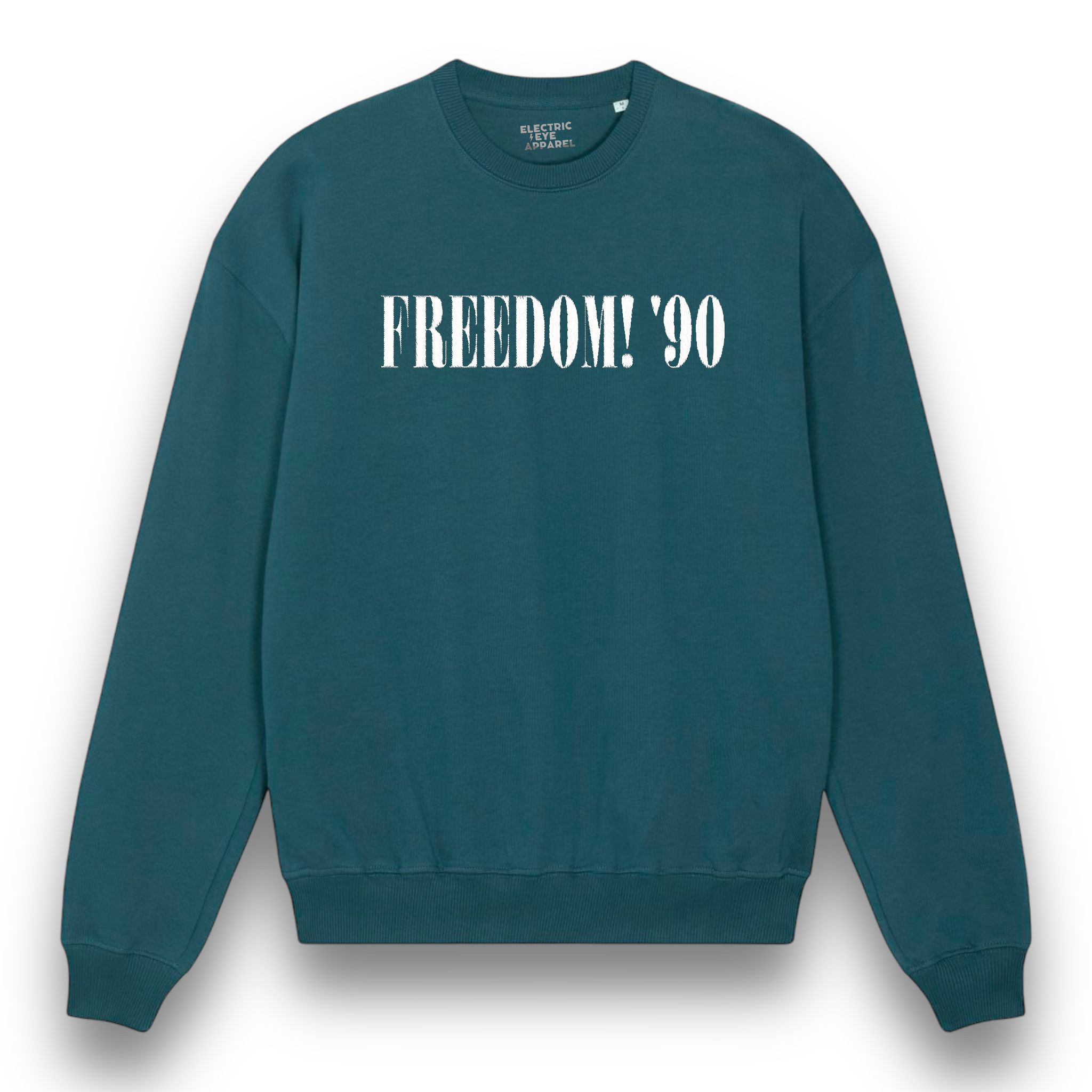 'SEÑOR. SUDADERA UNISEX DE ALGODÓN ORGÁNICO CON BORDADO "BLUE SKY"