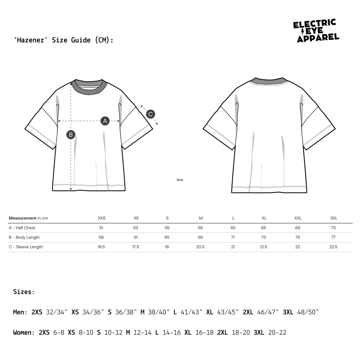NEW Unisex Personalised Lyric Left Chest Embroidered premium organic relaxed fit 'Hazener' t-shirt