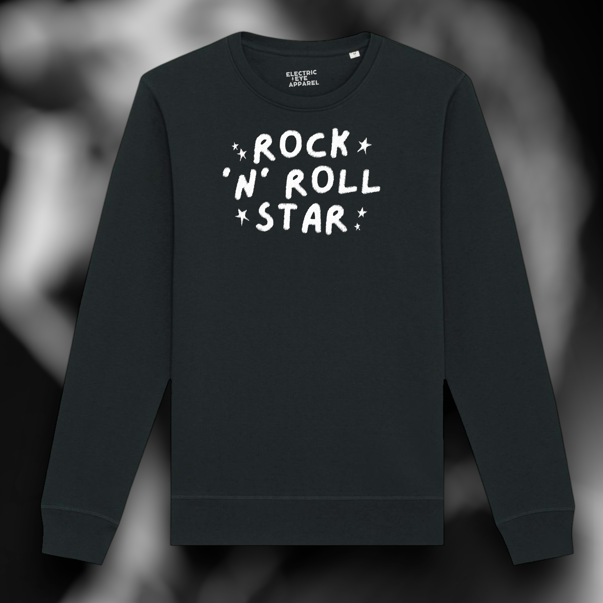 'SEÑOR. SUDADERA UNISEX DE ALGODÓN ORGÁNICO CON BORDADO "BLUE SKY"
