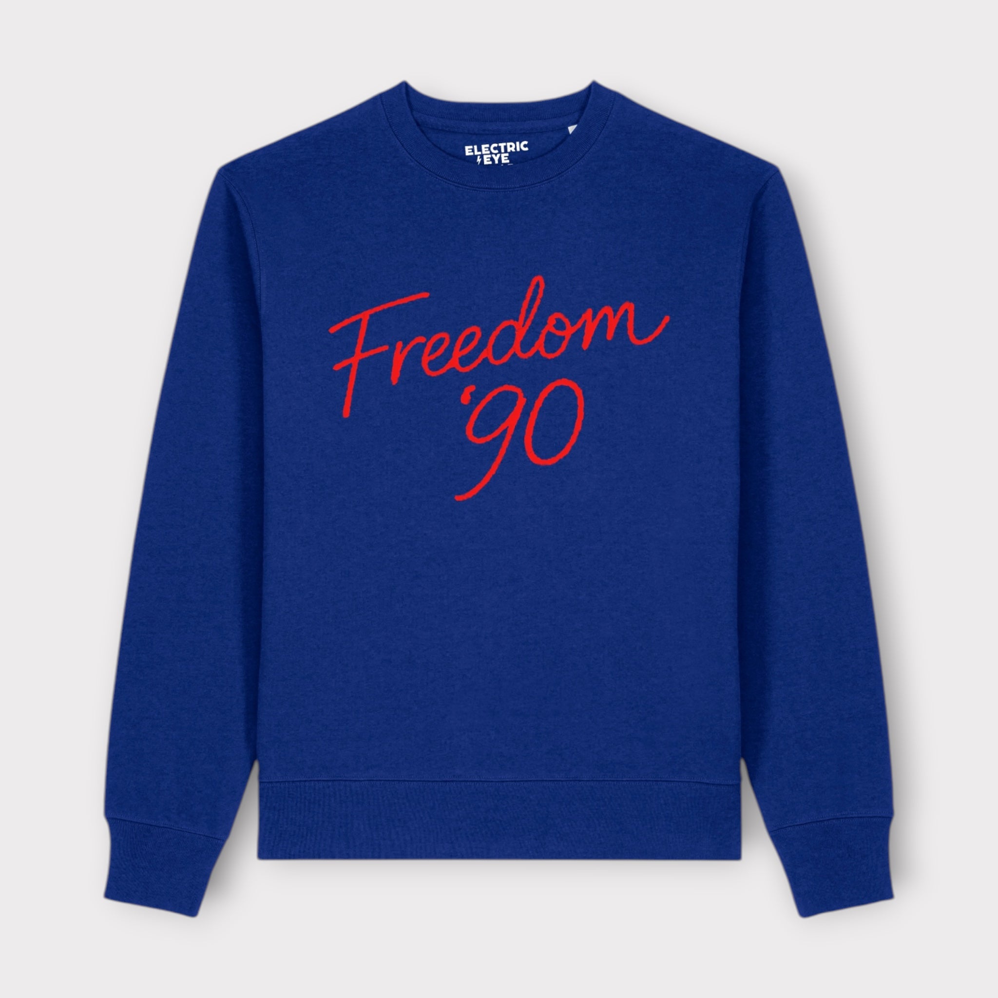 Men's 'Freedom '90' embroidered organic cotton 'Thinker' sweatshirt