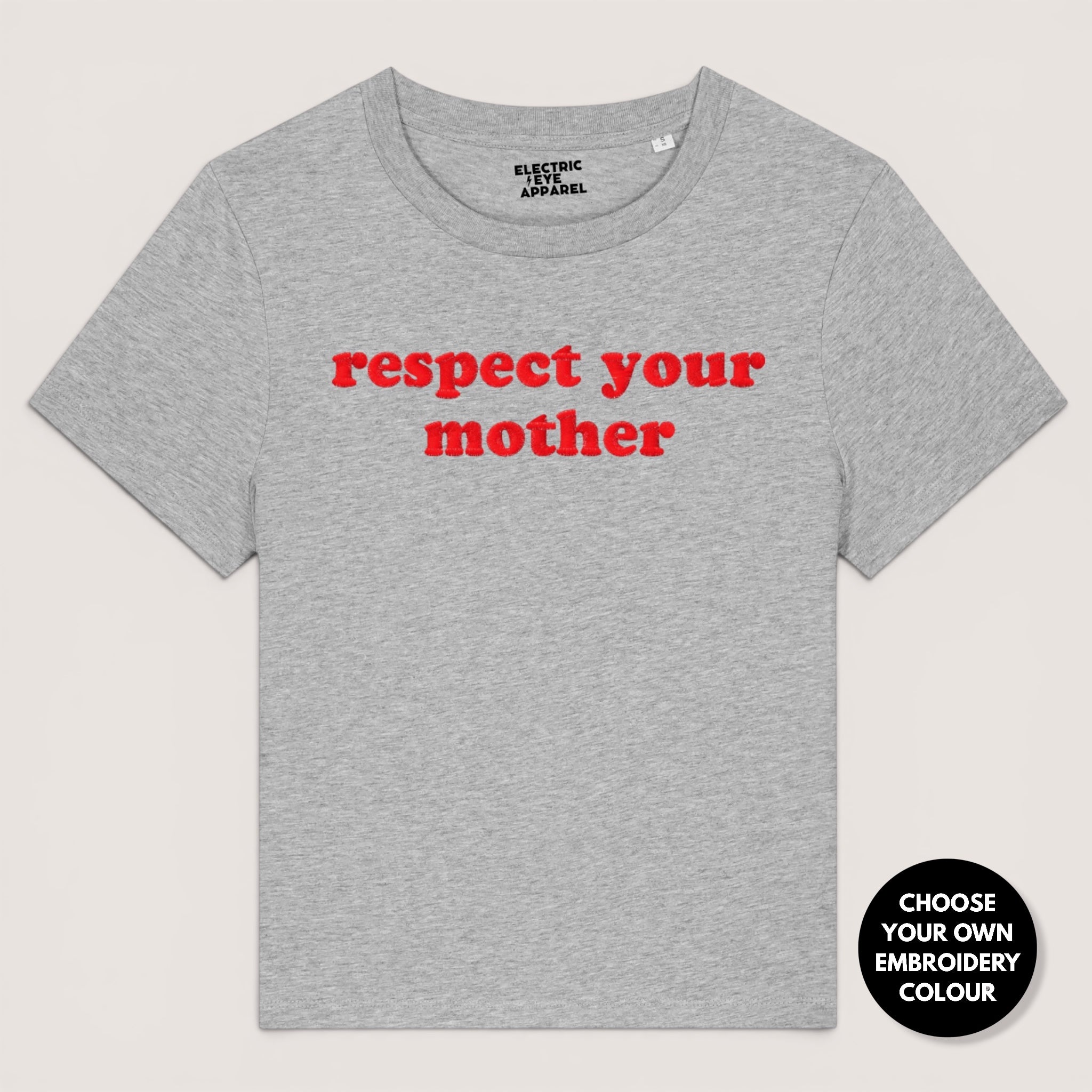 'RESPECT YOUR MOTHER' cooper style premium organic women's classic fit 'Muser' t-shirt - sizes XS-5XL