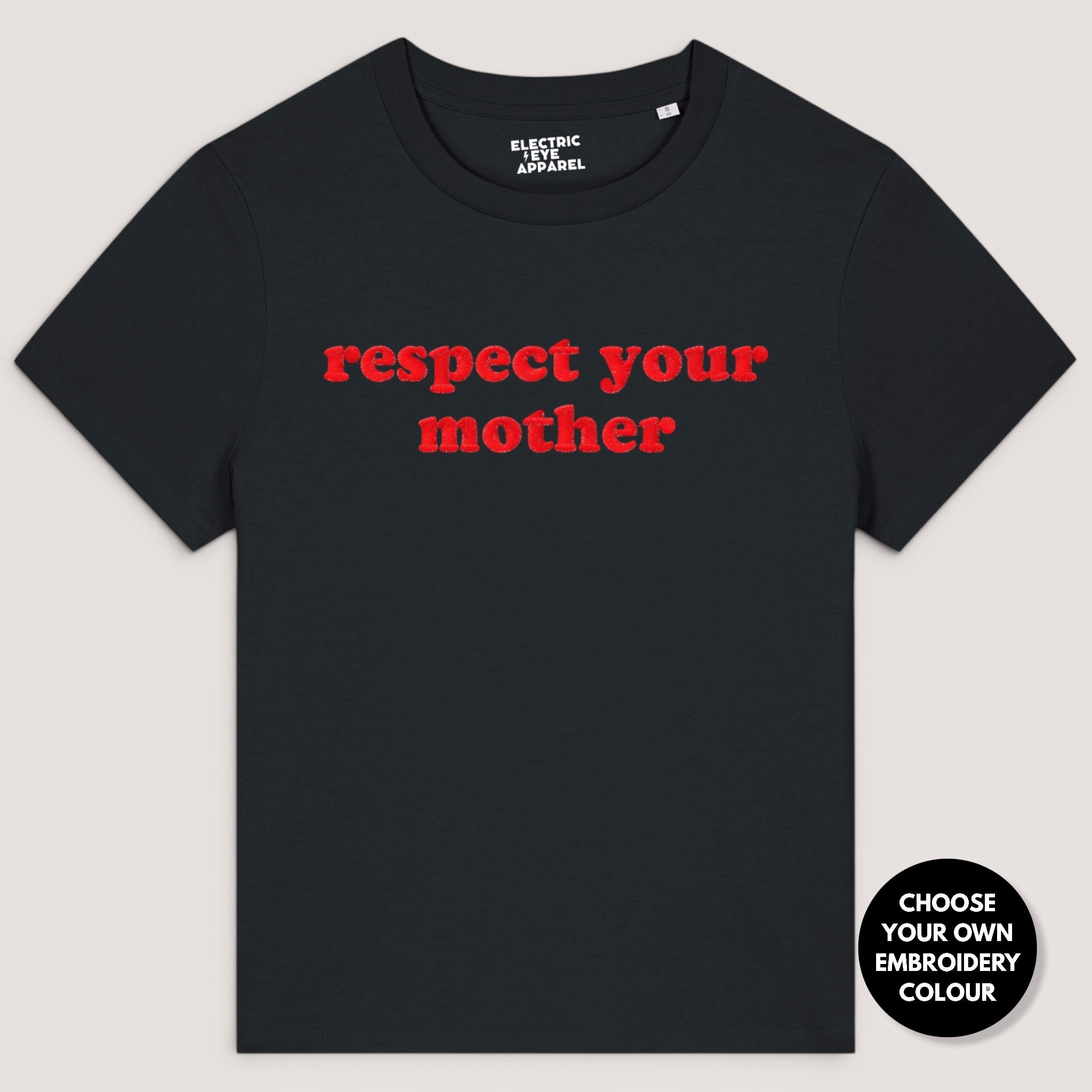 'RESPECT YOUR MOTHER' cooper style premium organic women's classic fit 'Muser' t-shirt - sizes XS-5XL