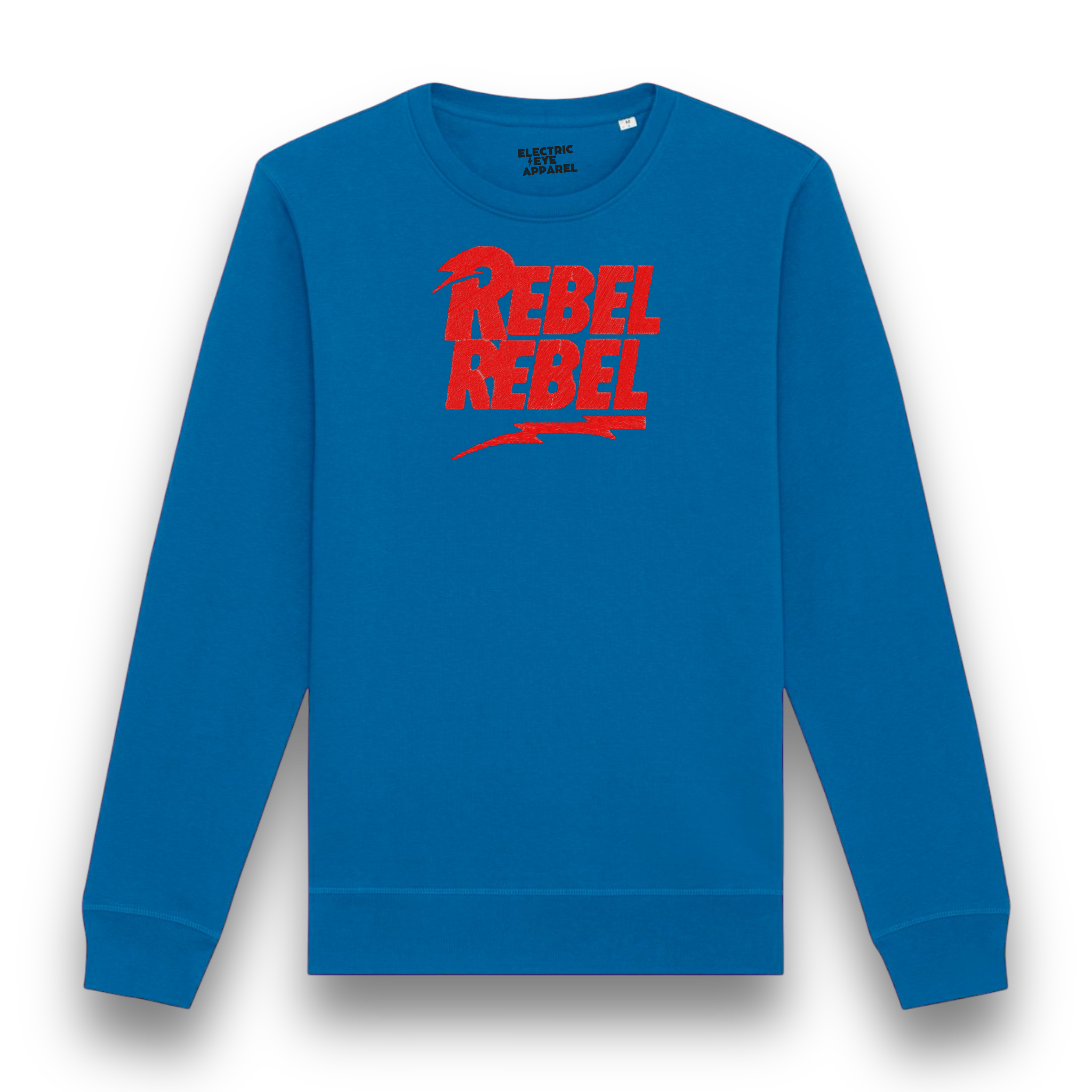 'SEÑOR. SUDADERA UNISEX DE ALGODÓN ORGÁNICO CON BORDADO "BLUE SKY"