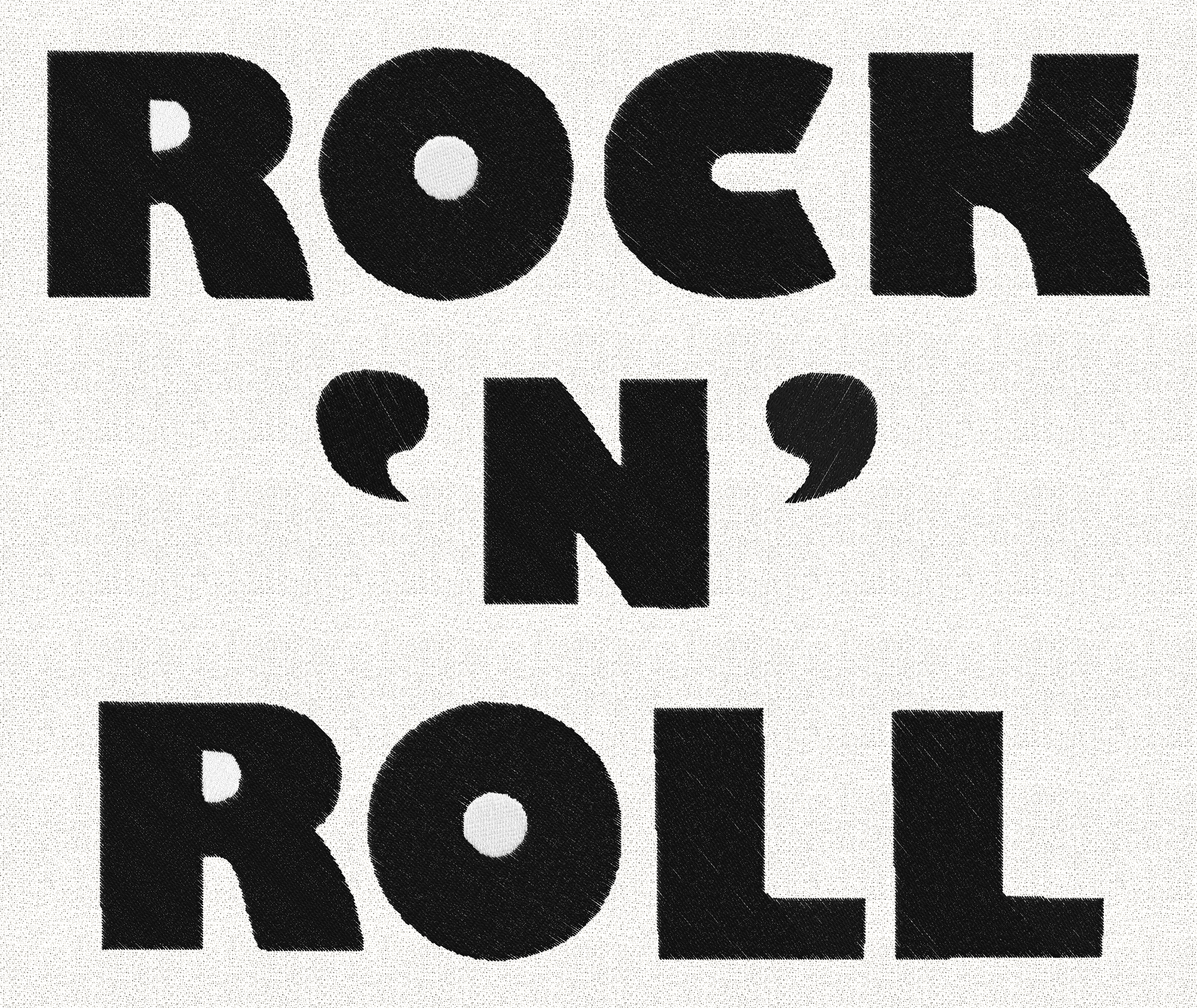 'ROCK 'N' ROLL' embroidered vintage leopard print oversized tote bag - option to monogram