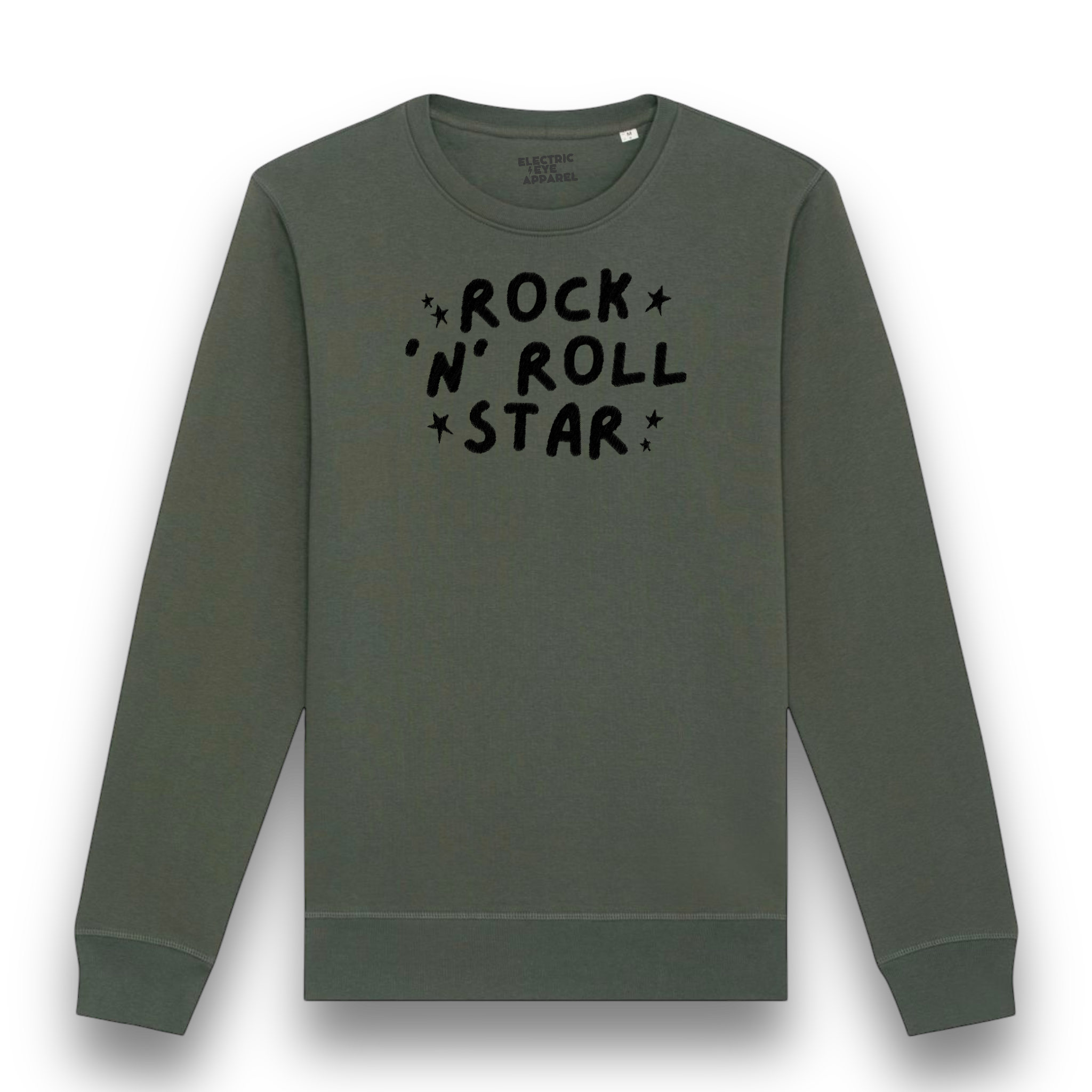 'SEÑOR. SUDADERA UNISEX DE ALGODÓN ORGÁNICO CON BORDADO "BLUE SKY"