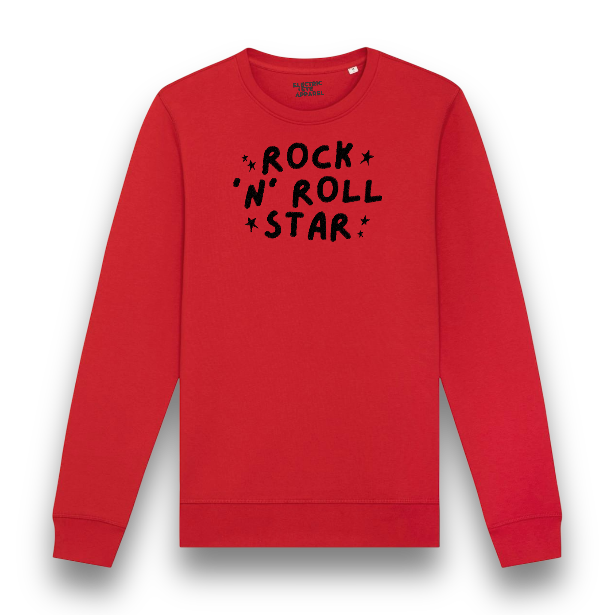 'SEÑOR. SUDADERA UNISEX DE ALGODÓN ORGÁNICO CON BORDADO "BLUE SKY"