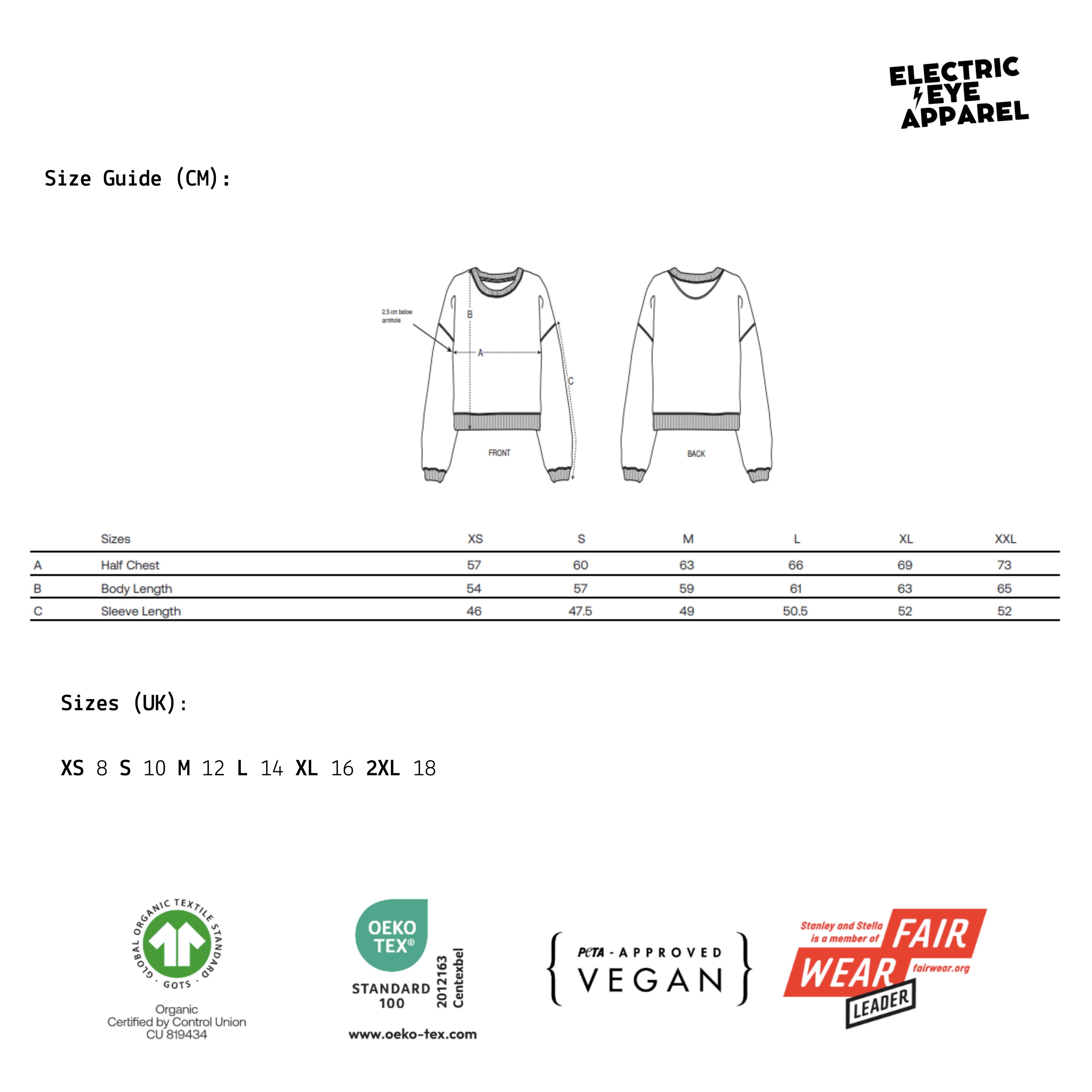 'SANTA BABY' 70s style embroidered organic women's dropped shoulder 'alma' sweatshirt