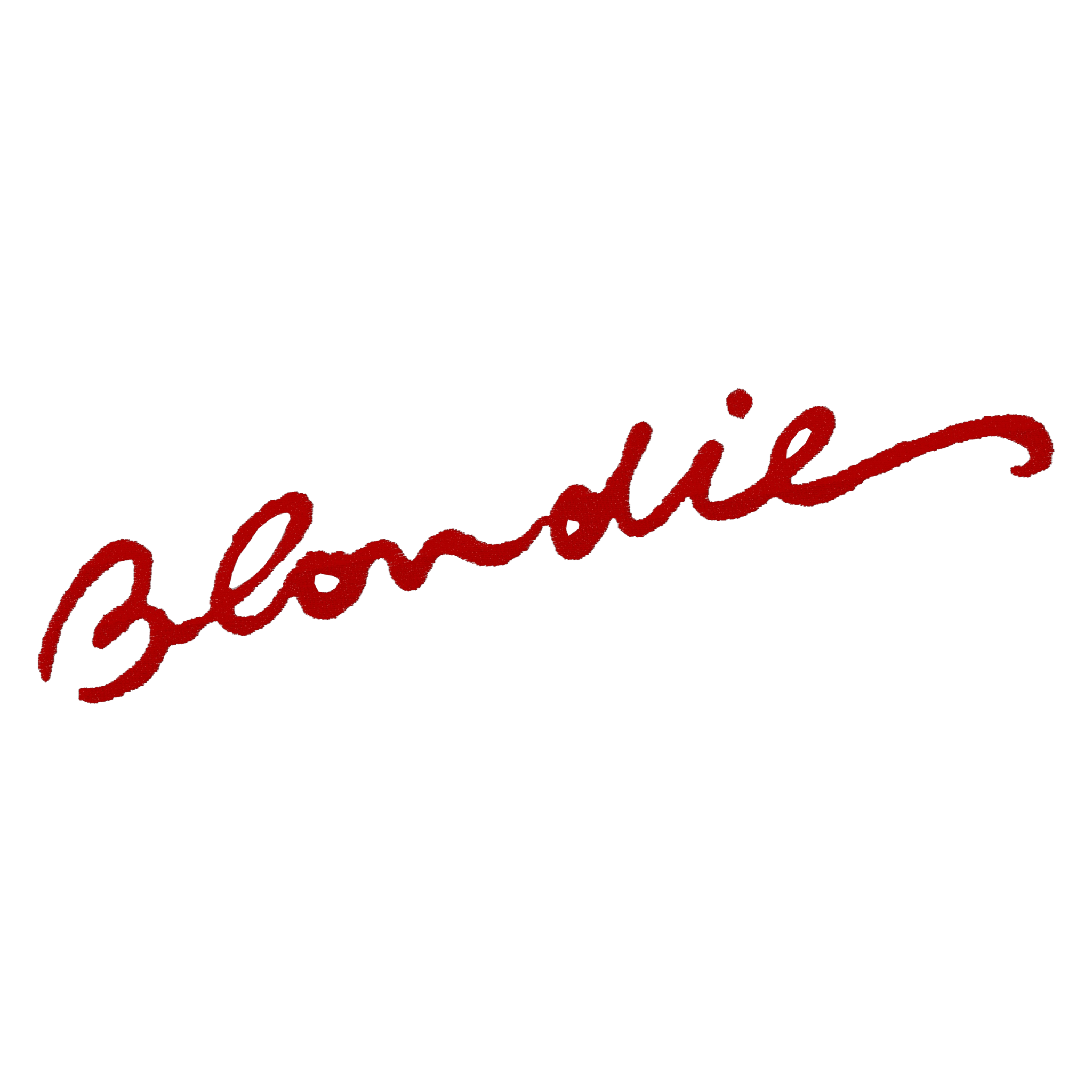 'BLONDIE' embroidered organic relaxed fit women's raglan 'dazzler' sweatshirt - inspired by the iconic sweatshirt worn by Debbie Harry