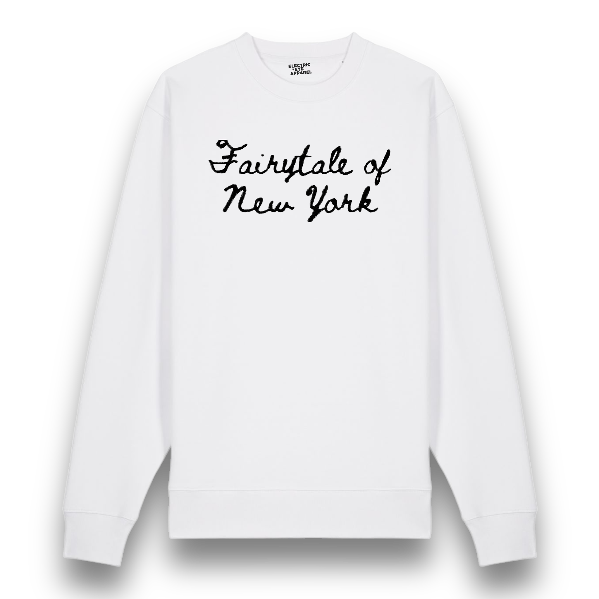 'FAIRYTALE OF NEW YORK' embroidered organic men's 'changer 2.0' sweatshirt