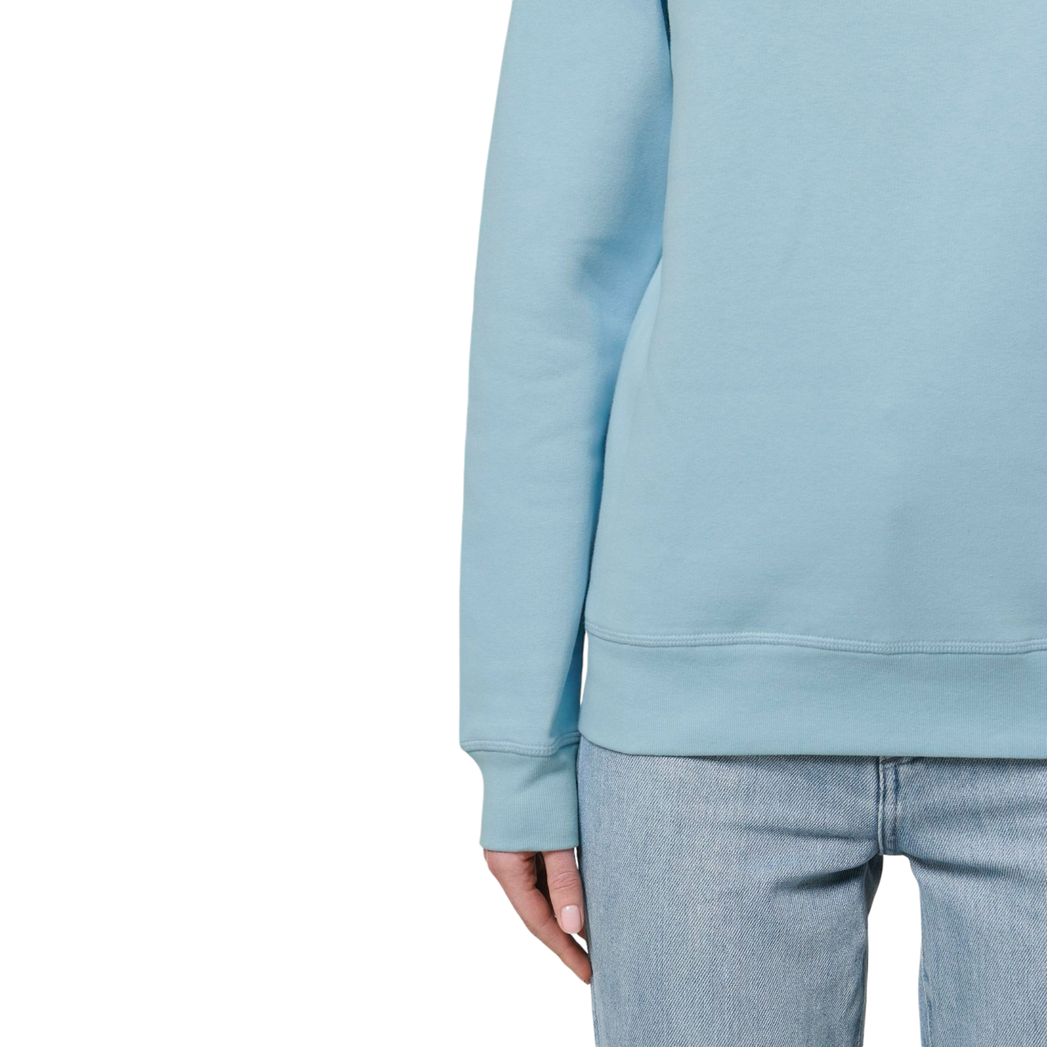 'MR. BLUE SKY' embroidered premium organic cotton sweatshirt - inspired by Electric Light Orchestra