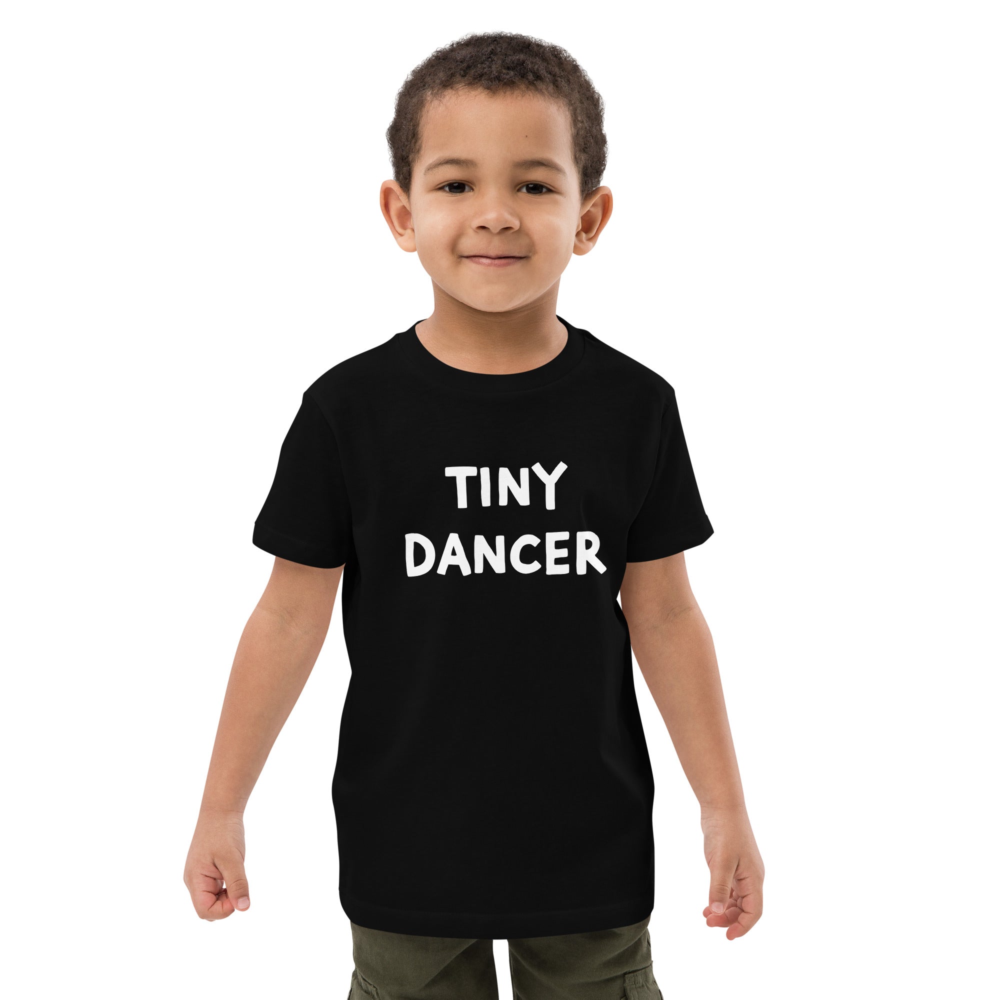 TINY DANCER Printed Organic cotton kids t-shirt