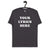 Custom Large Chest Printed Organic Cotton Unisex T-shirt - choose your own lyrics