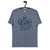 Vintage Style 70s Elton John Mono Line Art Sketch - Premium Printed Unisex organic cotton t-shirt (deep blue print)