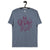 Vintage Style 70s Elton John Mono Line Art Sketch - Premium Printed Unisex organic cotton t-shirt (deep pink print)
