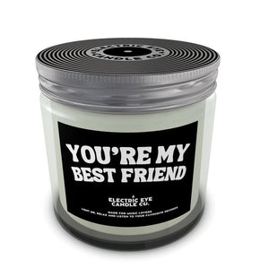 'YOU'RE MY BEST FRIEND' Natural Soy Wax Candle Set in Jar (250ml & 120ml)