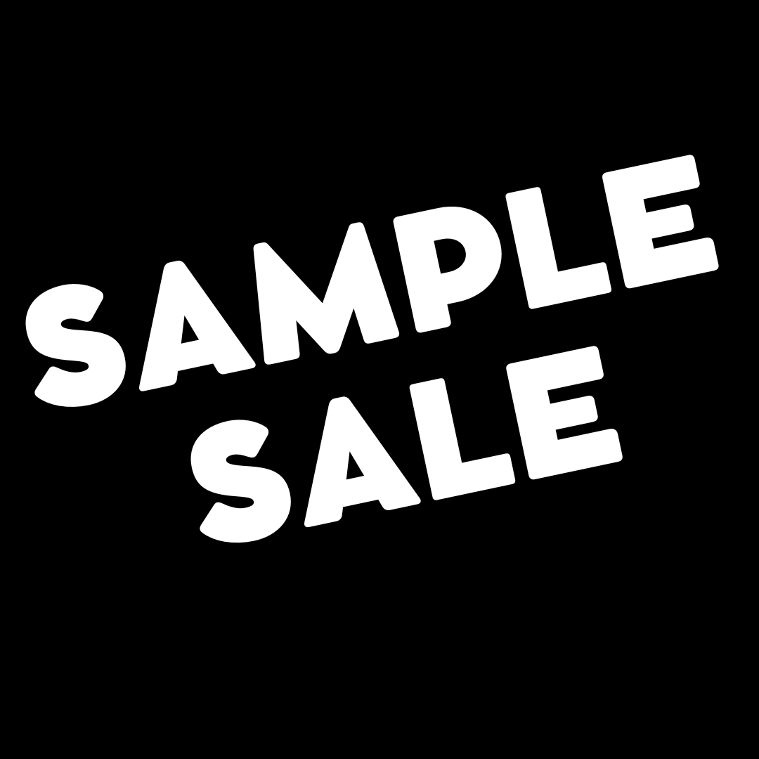SAMPLE SALE UP TO 50% OFF