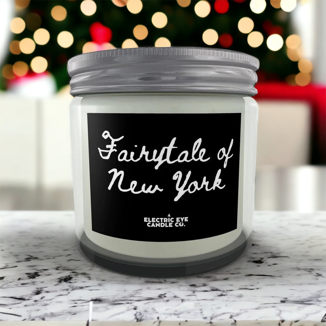 'Fairytale of New York' Natural Soy Wax Candle Set in Jar (2 Sizes)