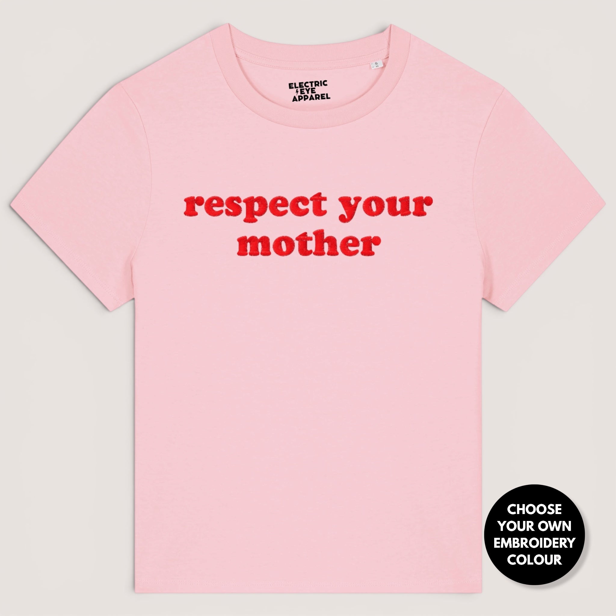 'RESPECT YOUR MOTHER' cooper style premium organic women's classic fit 'Muser' t-shirt - sizes XS-5XL