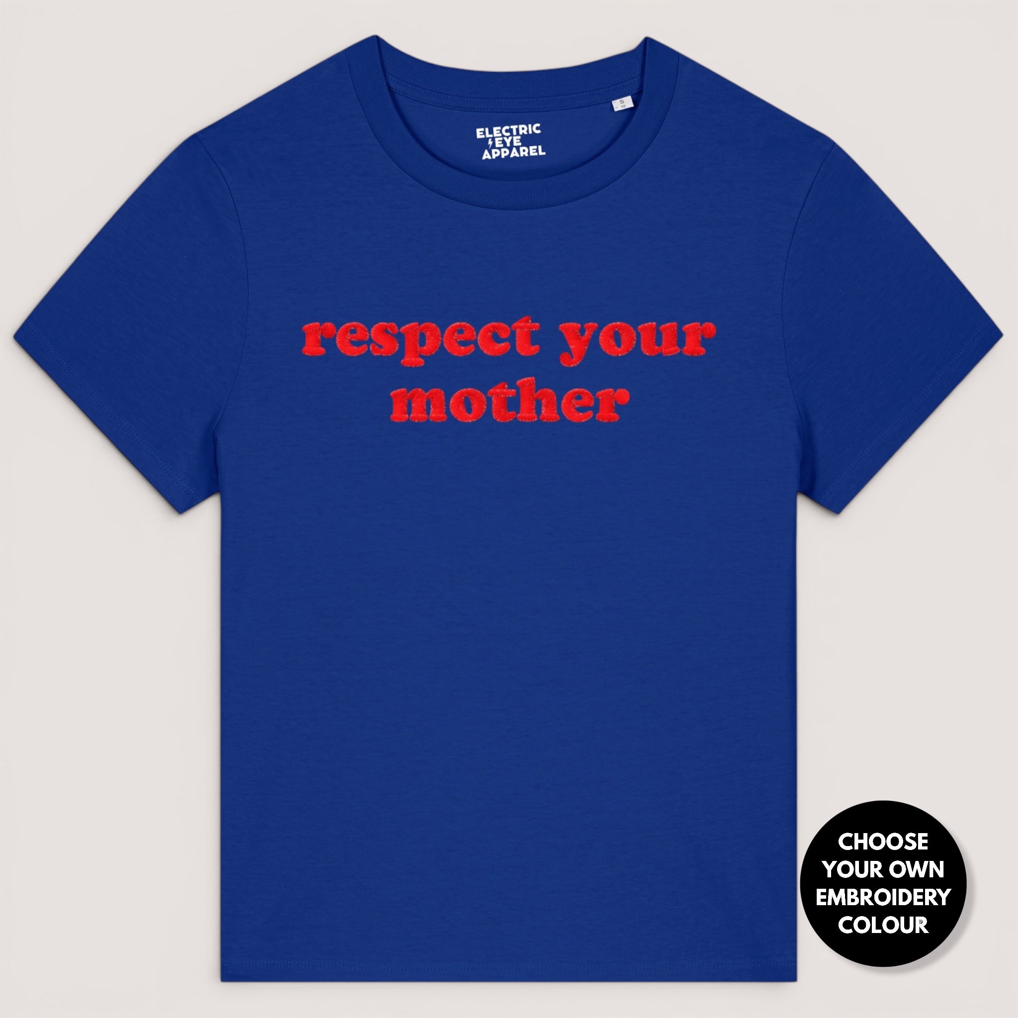 'RESPECT YOUR MOTHER' cooper style premium organic women's classic fit 'Muser' t-shirt - sizes XS-5XL