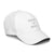 Rock 'n' Roll Embroidered Adidas / Electric Eye dad baseball hat - white embroidery (more colours available)