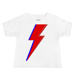 Baby Bowie Bolt Premium Printed Jersey Short Sleeve Tee