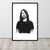 Framed Dave Grohl Mono Line Art Sketch Drawing - Premium Giclée Poster Print (white or black frame)