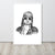 Framed 90s Kurt Cobain Mono Line Art Premium Giclée Poster Print