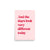 And The Stars Look Very Different Today Lyric Premium Poster Print - Candy floss & Crimson