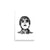90s Liam Gallagher Wonderwall Mono Line Art Sketch Drawing - Premium Giclée Poster Print - Black white