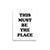 This Must Be The Place Premium Printed Lyric Poster - White / Black