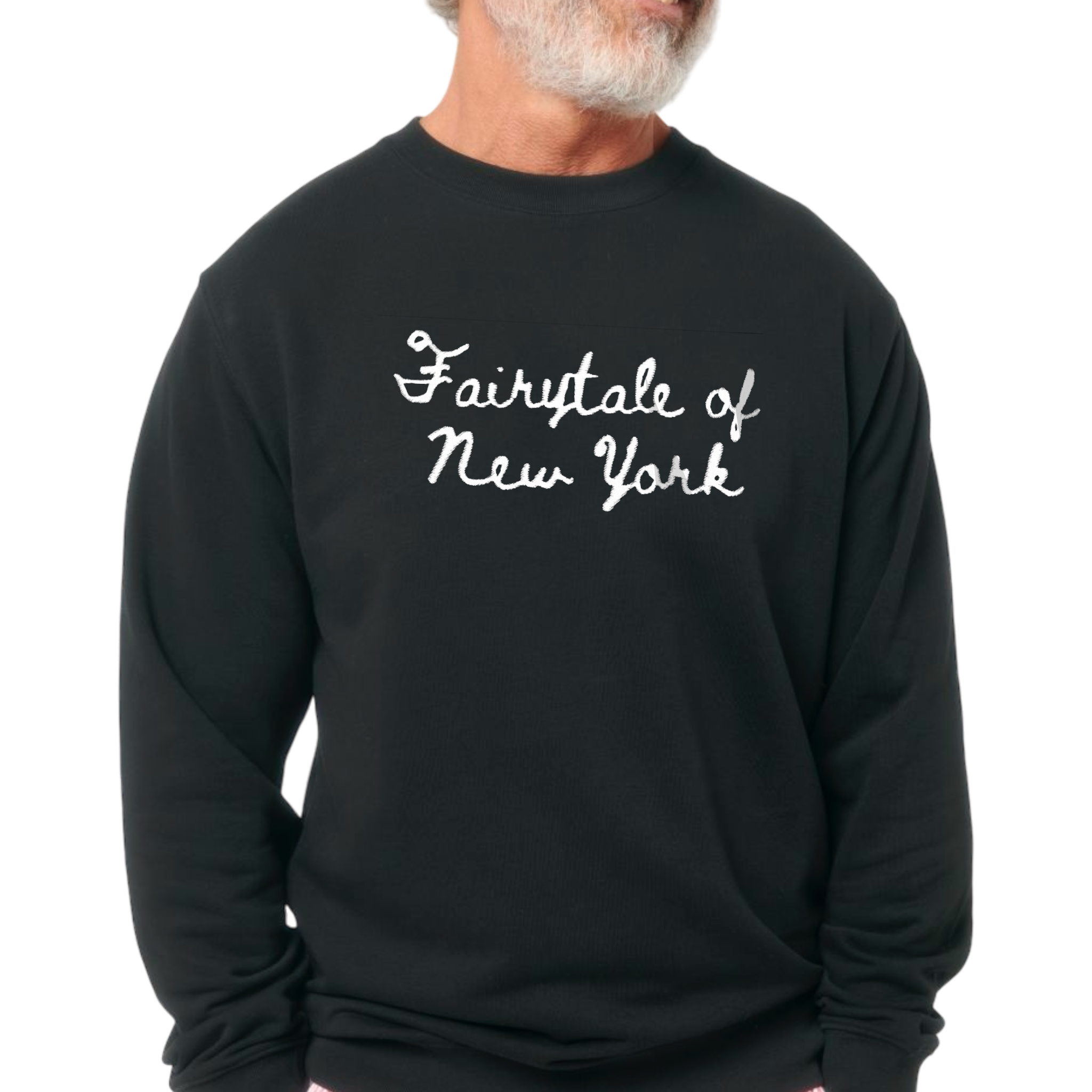 'FAIRYTALE OF NEW YORK' embroidered organic men's 'changer 2.0' sweatshirt