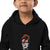 Kids Bowie 70's Pop Art Premium Embroidered Organic hoodie