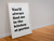 'You'll Always Find Me In The Kitchen At Parties' Premium Printed 70s Lyric Poster - White / Black