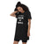 IT'S ONLY ROCK N ROLL (BUT I LIKE IT) Front & Back Printed Organic Cotton T-shirt Dress