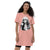 Stevie Nicks Mono Pop Art Vestido estilo camiseta de algodón orgánico