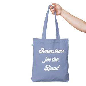 SEAMSTRESS FOR THE BAND Printed Organic Fashion Tote Bag