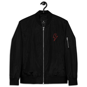 BOWIE Embroidered Premium recycled unisex bomber jacket
