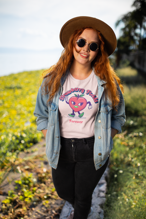 Strawberry Fields Vintage Style Printed Unisex organic cotton t-shirt