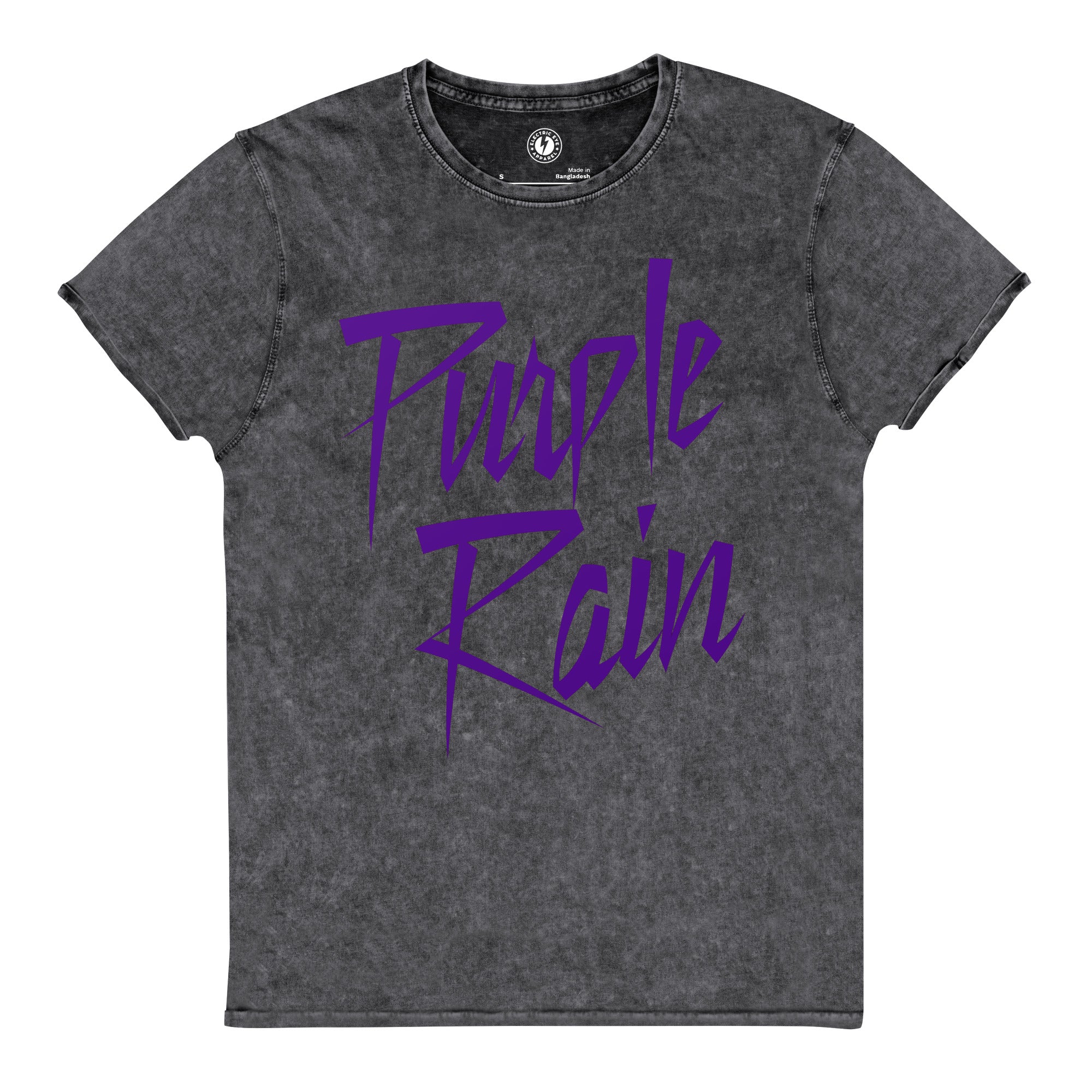 Purple Rain - 80's Style Premium Printed Vintage Aged Unisex T-Shirt
