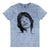 Mick Jagger Vintage Style Pop Art Drawing - Premium Printed Unisex Soft Cotton Aged T-shirt - black print