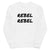REBEL REBEL Printed Unisex Organic Sweatshirt