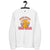 Here Comes The Sun Groovy 70s Printed Unisex organic sweatshirt