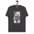 ROCK (Rock &amp; Roll Will Never Die) Ilustración 3D años 80 Camiseta estampada de algodón orgánico unisex