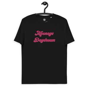 Moonage Daydream 70s Style Camiseta de algodón orgánico unisex bordada