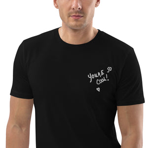 You're So Cool Premium Embroidered Unisex organic cotton t-shirt - Inspired by True Romance