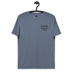Charity - In My Life, I Love You More left chest embroidered unisex organic cotton t-shirt - profits go to Vicky McClure's Our Dementia Choir