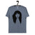 Kate Bush Vintage Style Pop Art Drawing - Premium Printed Unisex soft organic cotton t-shirt - black print