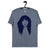 Kate Bush Vintage Style Pop Art Drawing - Premium Printed Unisex soft organic cotton t-shirt - deep blue print